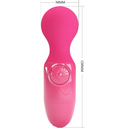 PRETTY LOVE - MAGENTA MINI OSOBNÍ MASÁŽNÍ PŘÍSTROJ