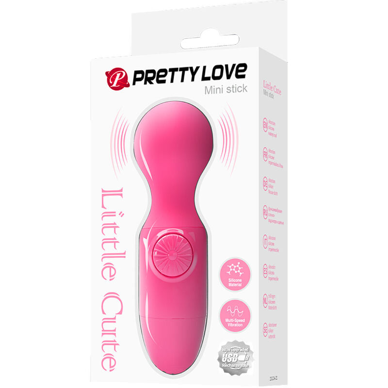 PRETTY LOVE - MAGENTA MINI OSOBNÍ MASÁŽNÍ PŘÍSTROJ