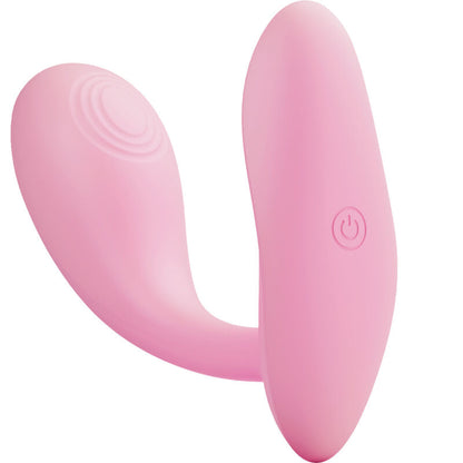 PRETTY LOVE - BAIRD G-SPOT 12 VIBRACÍ DOBÍJECÍ RŮŽOVÁ APLIKACE