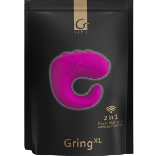 G-VIBE - ZÁBAVNÉ HRAČKY GRING VIBRAČNÍ KROUŽEK XL SLADKÁ MALINA
