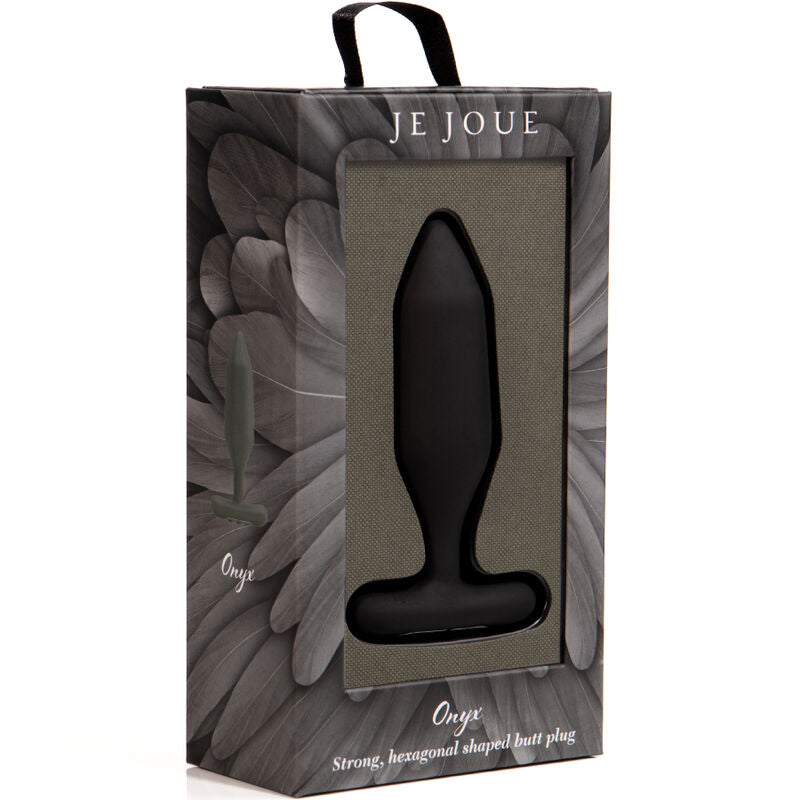 JE JOUE - Vibrátor s análním kolíkem ONYX, černý