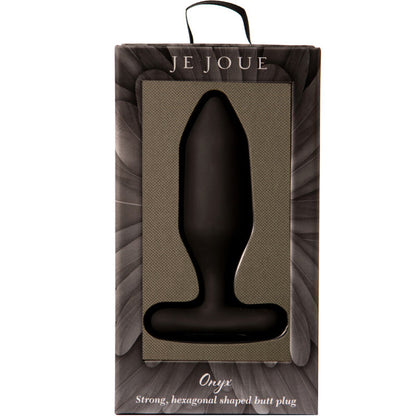 JE JOUE - Vibrátor s análním kolíkem ONYX, černý