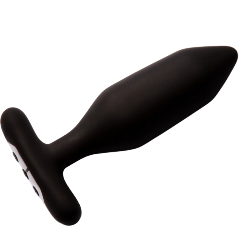 JE JOUE - Vibrátor s análním kolíkem ONYX, černý