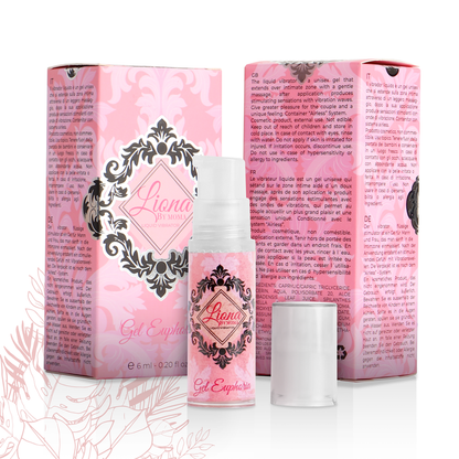 LIONA BY MOMA - KAPALNÝ VIBRÁTOR EUPHORIA GEL 6 ML