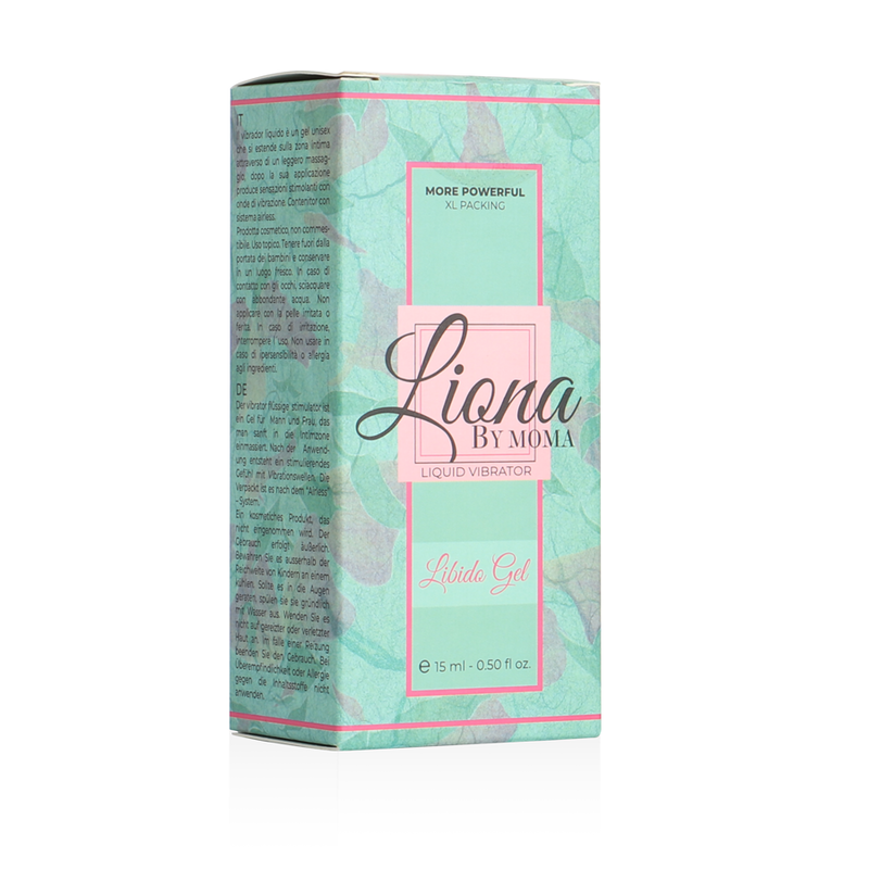 LIONA BY MOMA - TEKUTÝ VIBRAČNÍ GEL PRO LIBIDO 15 ML