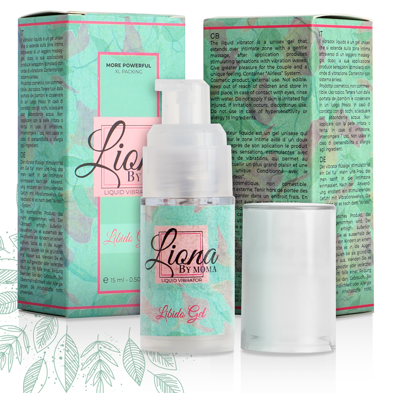 LIONA BY MOMA - TEKUTÝ VIBRAČNÍ GEL PRO LIBIDO 15 ML