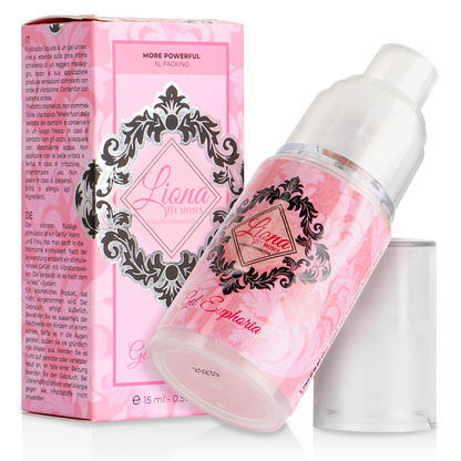 LIONA BY MOMA - KAPALNÝ VIBRÁTOR EUPHORIA GEL 15 ML