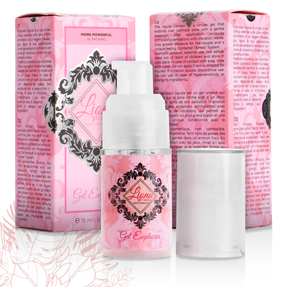 LIONA BY MOMA - KAPALNÝ VIBRÁTOR EUPHORIA GEL 15 ML