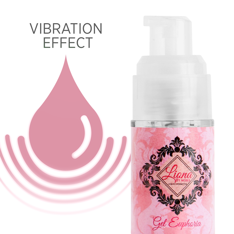 LIONA BY MOMA - KAPALNÝ VIBRÁTOR EUPHORIA GEL 15 ML