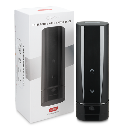 KIIROO - ONYX+ TELEDILDONICKÝ MASTURBÁTOR S TEXTUROU KŮŽE