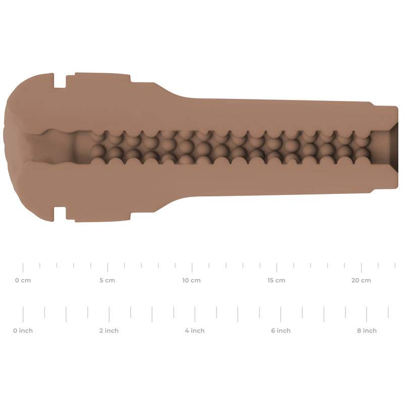 KIIROO - MASTURBÁTOR FEEL STROKER - HNĚDÝ 