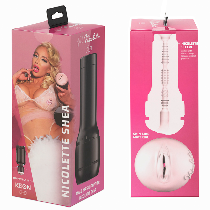 KIIROO - KEON + FEEL NICOLETTE SHEA STROKER + LUBRIKANTNÍ KRÉM AQUA KVALITA 50 ML 