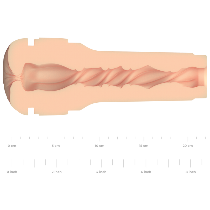 KIIROO - FEEL STROKER GENERICKÝ MASTURBÁTOR NA ZADEK - SVĚTLÝ 
