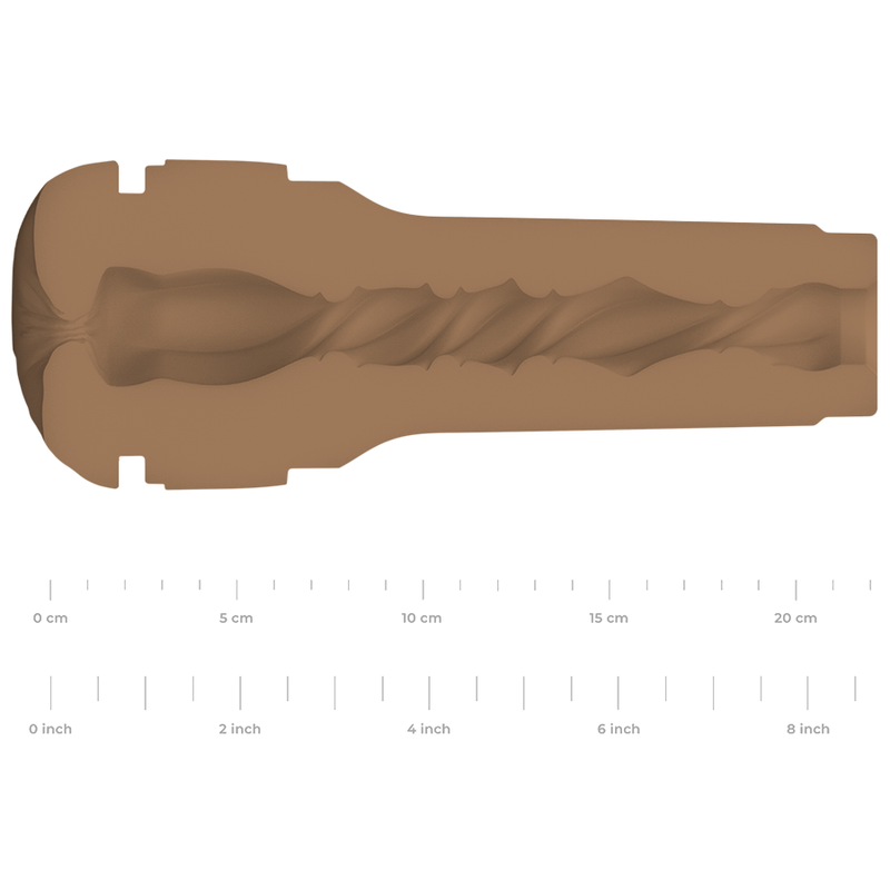 KIIROO - FEEL STROKER GENERIC BUTT MASTURBÁTOR - STŘEDNĚ HNĚDÁ 