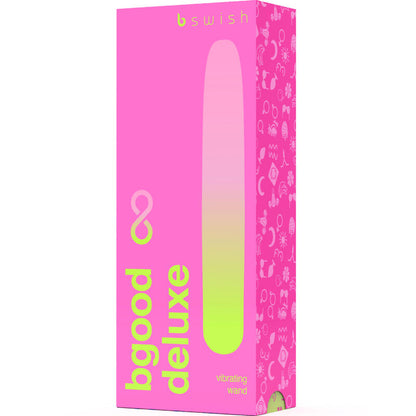 B SWISH - BGOOD INFINITE DELUXE DOBÍJECÍ VIBRÁTOR RŮŽOVÝ SILIKON