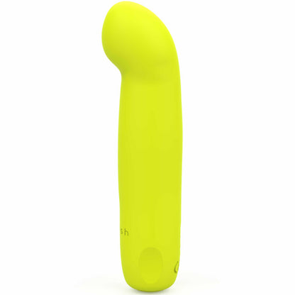 B SWISH - BCUTE CURVE INFINITE CLASSIC LIMITOVANÁ EDICE DOBÍJECÍ SILIKONOVÝ VIBRÁTOR ŽLUTÝ