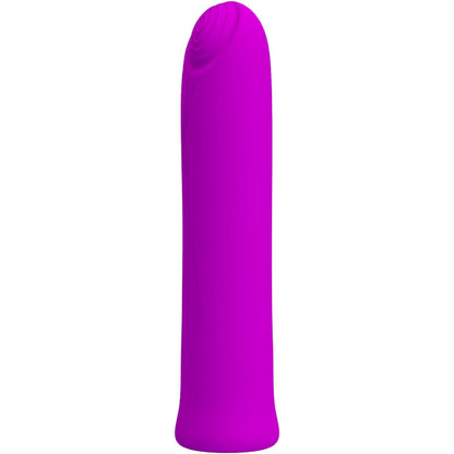 PRETTY LOVE - CURTIS MINI SUPER POWER VIBRÁTOR 12 FIALOVÝCH SILIKONOVÝCH VIBRACÍ