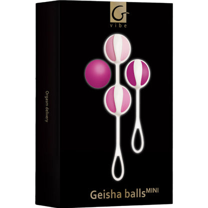 G-VIBE - SADA 4 MINI GEISHA KULIČEK FIALOVÉ