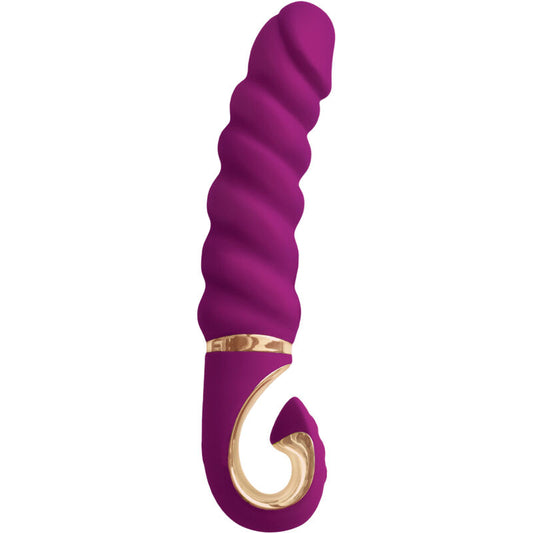 G-VIBE - GJACK MINI FIALOVÝ SILIKONOVÝ VIBRÁTOR