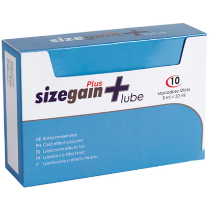 500 COSMETICS - SIZEGAIN PLUS LUBRIKANT SE STUDENÝM EFEKTEM