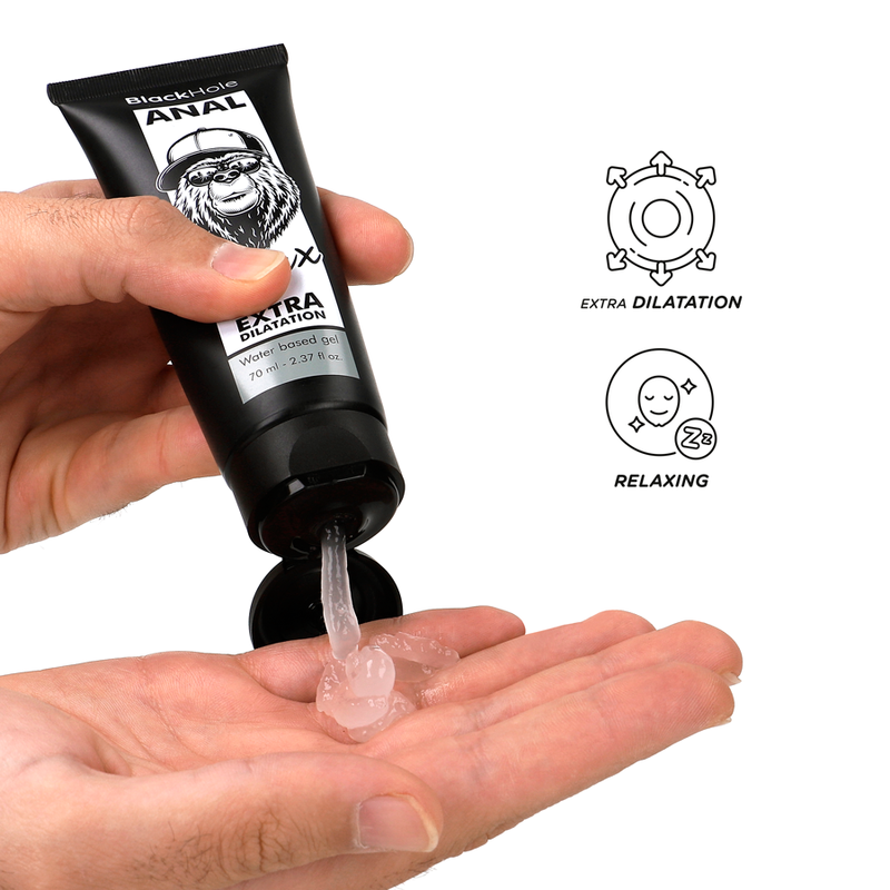 BLACK HOLE - ANÁLNÍ DILATAČNÍ GEL NA VODNÍ BÁZI 70 ML