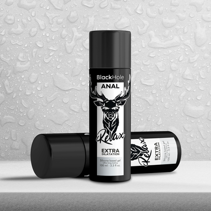 BLACK HOLE - GELOVÝ SILIKONOVÝ GEL PRO ANÁLNÍ DILATACI 100 ML