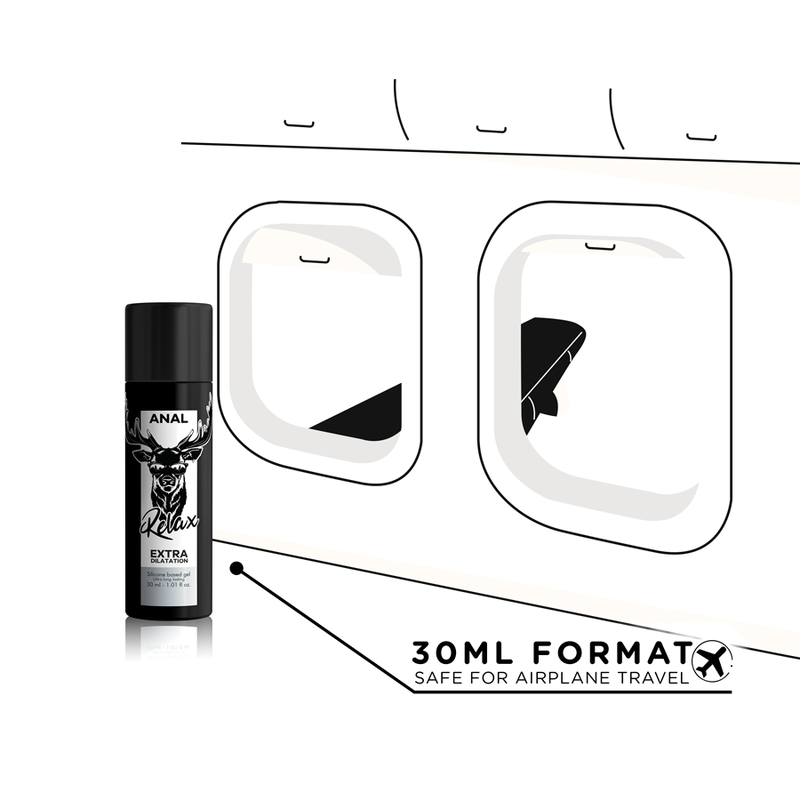 BLACK HOLE - GELOVÝ SILIKONOVÝ GEL PRO ANÁLNÍ DILATACI 30 ML