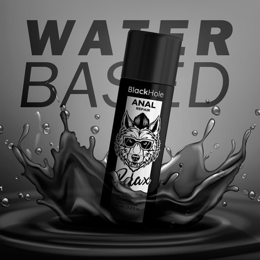 BLACK HOLE - ANÁLNÍ REPAIR RELAXAČNÍ KRÉM NA VODNÍ BÁZI S HYALURONEM 100 ML