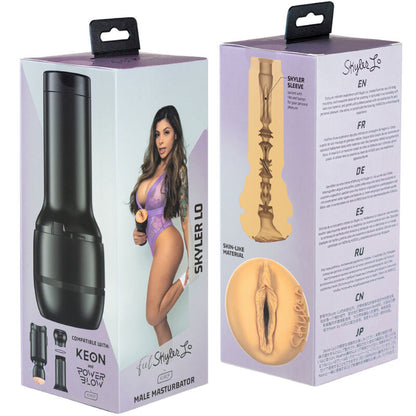 KIIROO - FEEL SKYLER LO STARS KOLEKCE STROKERŮ KOMPATIBILNÍ S POWERBLOW