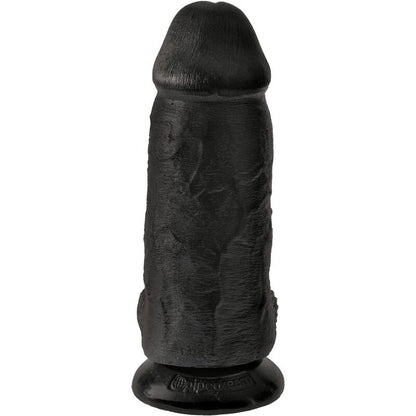 KRÁLOVSKÝ PENIS - BALŠATÝ REALISTICKÝ PENIS 23 CM ČERNÝ