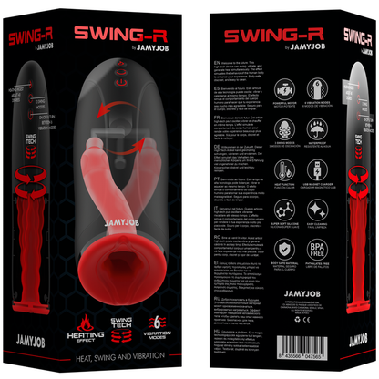 JAMYJOB - SWING-R OHŘÍVACÍ EFEKT, SWING TECHNOLOGIE A VIBRAČNÍ MASTURBÁTOR
