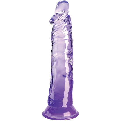 KRÁLOVSKÝ PENIS - PRŮHLEDNÝ REALISTICKÝ PENIS 19,7 CM FIALOVÝ