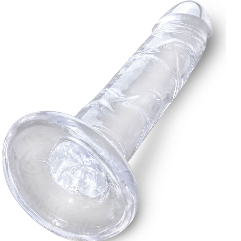 KRÁLOVSKÝ PENIS - PRŮHLEDNÝ REALISTICKÝ PENIS 15,5 CM TRANSPARENTNÍ