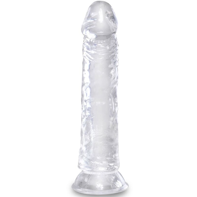 KRÁLOVSKÝ PENIS - PRŮHLEDNÝ REALISTICKÝ PENIS 19,7 CM TRANSPARENTNÍ