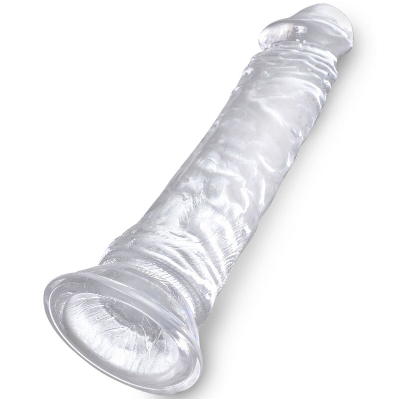 KRÁLOVSKÝ PENIS - PRŮHLEDNÝ REALISTICKÝ PENIS 19,7 CM TRANSPARENTNÍ