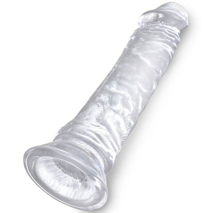 KRÁLOVSKÝ PENIS - PRŮHLEDNÝ REALISTICKÝ PENIS 19,7 CM TRANSPARENTNÍ