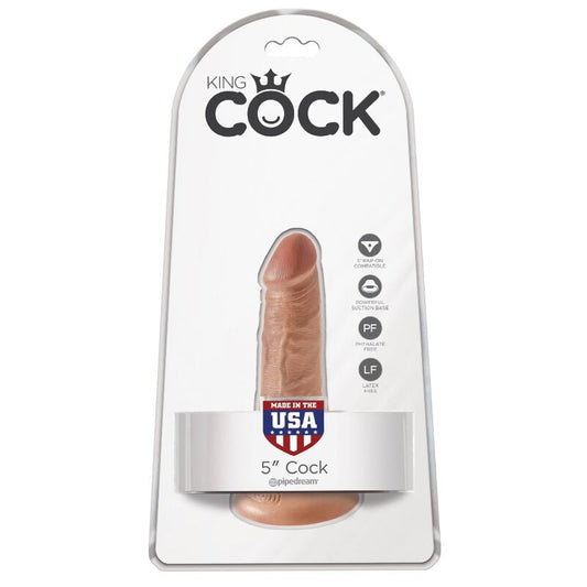 KRÁLOVSKÝ KOHOUT - REALISTICKÝ PENIS 12 CM KARAMELOVÝ