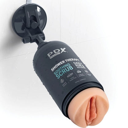 PDX PLUS - STROKER MASTURBÁTOR DESKRÉTNÍ DESIGN LAHVIČKY UKLIDŇUJÍCÍ PEELINGOVÝ ŠAMPON
