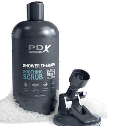 PDX PLUS - STROKER MASTURBÁTOR DESKRÉTNÍ DESIGN LAHVIČKY UKLIDŇUJÍCÍ PEELINGOVÝ ŠAMPON