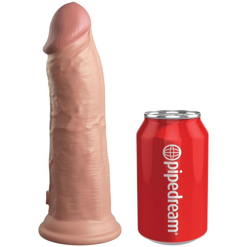 KING COCK - ELITNÍ REALISTICKÉ VIBRAČNÍ SILIKONOVÉ DILDO 20,3 CM