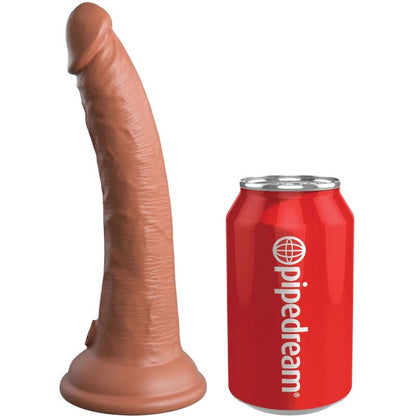 KING COCK - ELITNÍ POHODLNÝ NASTAVITELNÝ POSTROJ S DILDEM 17,8 CM