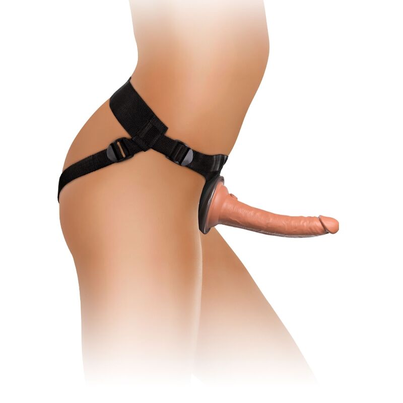 KING COCK - ELITNÍ POHODLNÝ NASTAVITELNÝ POSTROJ S DILDEM 17,8 CM