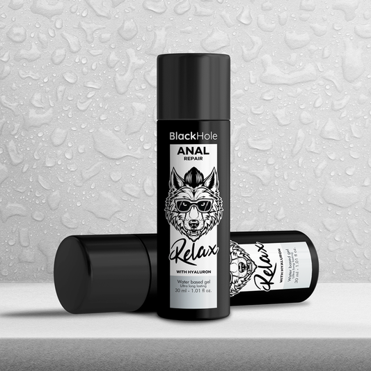 BLACK HOLE - ANÁLNÍ REPAIR RELAXAČNÍ KRÉM NA VODNÍ BÁZI S HYALURONEM 30 ML