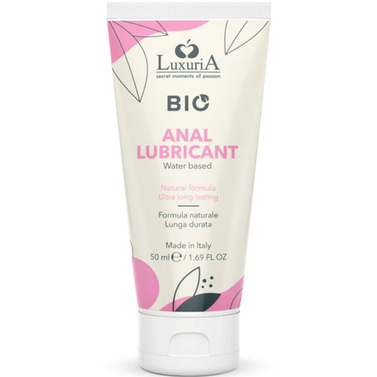 INTIMATELINE - LUXURIA BIO ANÁLNÍ LUBRIKANT NA VODNÍ BÁZI 50 ML