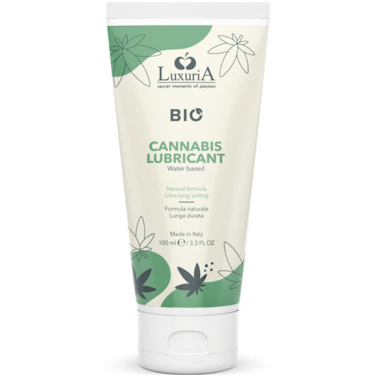 INTIMATELINE - LUXURIA BIO LUBRIKANT NA VODNÍ BÁZI S KONOPÍ 100 ML