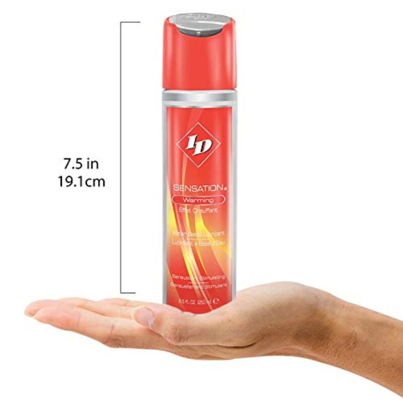 ID SENSATION - LUBRIKANT NA VODNÍ BÁZI S TEPLÝM EFEKTEM 250 ML