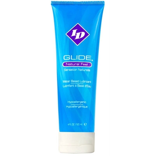 ID GLIDE - LUBRIKANT NA VODNÍ BÁZI S ULTRA DLOUHOU TRVANLIVOSTÍ V CESTOVNÍ TUBE 120 ML