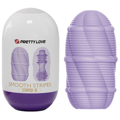 PRETTY LOVE - VEJCE MASTURBÁTORU SMOOTH STRIPES CUPID