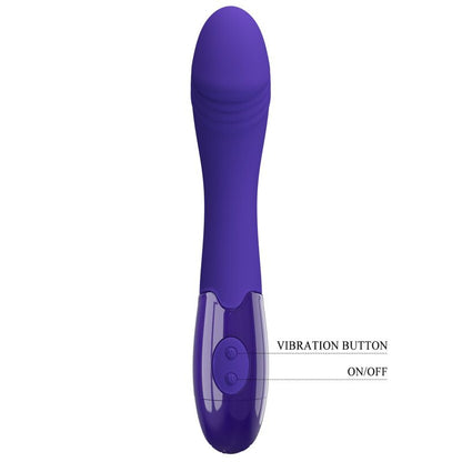 Vibrační dildo PRETTY LOVE - Elemental Youth Violet