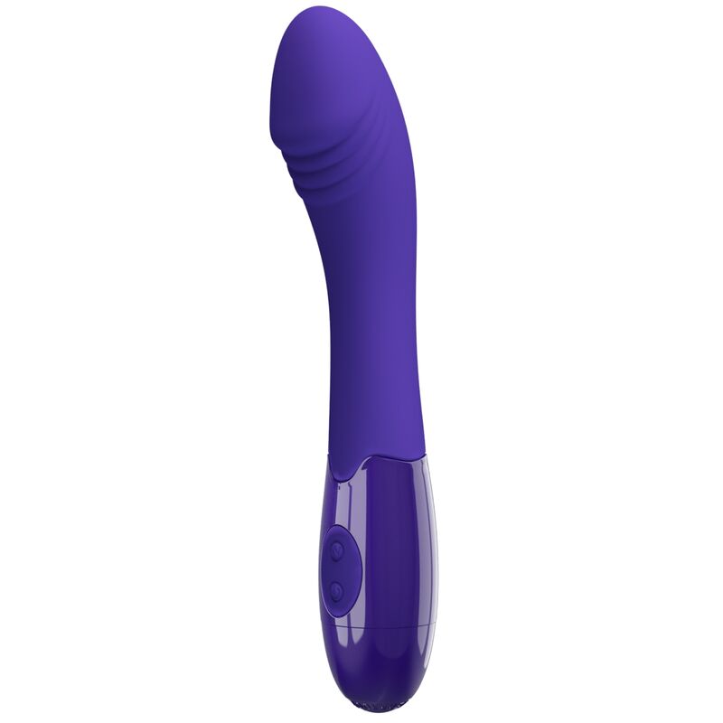 Vibrační dildo PRETTY LOVE - Elemental Youth Violet